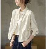 Dingy Shirt Women's Dress Spring 2025 New French Light Luxury Niche Design Shirt Unique Beauty