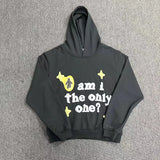 High Street Tide Card Letter Printing Loose Hooded Sweater Suit For Men And