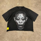 Version Simple Minority Design Cartoon Long Printed Cotton T-Shirt Men's Hip-Hop Harajuku Y2k Loose Couple
