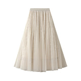 Sema Yarn Half-Dress Woman Hanging Super Fairy Yarn Cover Across The Big Swing A Word Long Skirt