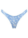smocked bikini set with floral