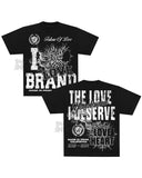 Pattern Retro Style Original Gothic Hip Hop Animation Printing Oversized T-Shirt Loose Casual Short Sleeves For Men And