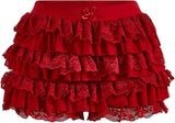 Anti-Permeable Multi-Layer Cake Stacked Short Skirt Hot Trousers Hot Girl Sexy Fashion Lace Skirt Sexy
