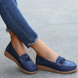 Zingj Pea Shoes Women's Spring Style 2023 New Light-Mouth Flat-Heeled Single-Color Shoes Women Women