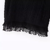 Early Spring, The New Style Laminated Decorative Eight-Strand Knitted Vest