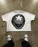 Men's T-Shirts Y2K Top 2024 Gothpunk Graphic Print 0Versized Shirts For Men And