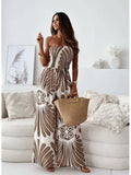 Zingj Hot Style Autumn New One-Word Shoulder And Waist Jumpsuit