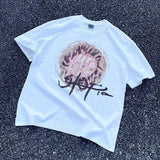 Short Sleeves Latest Album UTOPIA Album Same Printed T-Shirt Hip-Hop High Street Half