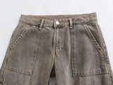 New Style Middle Waist Fashionable Jeans