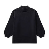 Women's Clothing 2025 Spring And Autumn New Temperament Round Neck Simple Thin Knitted Shirt