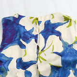 Spring Flower Printed Sleeveless Jumpsuit