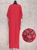 Quick-drying Black Indie Folk Embroidered Long Summer Beach Dress Moroccan Kaftan Plus Size Women Beachwear Maxi Dress