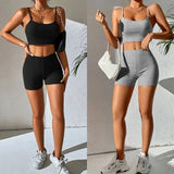 New Sexy Suspension Shorts Fashion Set Yoga Sports
