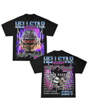 Pattern Retro Style Original Gothic Hip Hop Animation Printing Oversized T-Shirt Loose Casual Short Sleeves For Men And