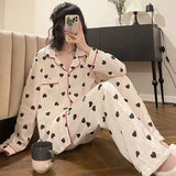 Sets Women Geometric Design Temper Baggy Short Sleeve Cozy Summer Casual Homewear Chic New Simple Fashion Classic