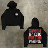 Men's Hoodie Y2K Original Hip-Hop Cartoon Graphic Printing Pullover Fashion Leisure