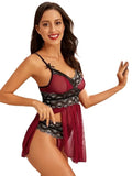 Zingj Style Sexy Underwear Sexy Female Retro Treasure Blue Passion Lace Mesh Gauze Halter