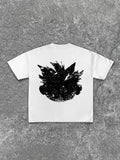 Wear Y2K Clothing T-Shirt Men's And Women's Hip-Hop Cartoon Printed T-Shirt Gothic Super Cotton Short