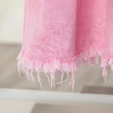 New Heavy-Work Washing Denim Long Skirt Personality