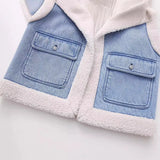 Fashion Vest With Double-Sided Pockets In Autumn