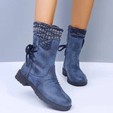 Zingj Large Size Tall Martin Boots Step Into The Round Head Square Heel Side Zipper Thick With Autumn And