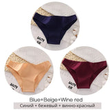 Cotton Underwear Women M-2XL Comfortable Panties Ladies Plus Size Underpants Solid Color Briefs Female