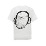 Boxy Fit Tee Cartoon Spoof Printing Beauty Trend Loose