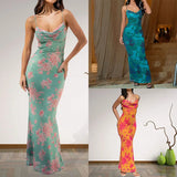 Women's Dress 2025 Sexy Back-Up-Back-Up-Back-Up-Body-To-Handled Sling Dress Fashion