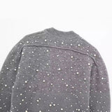 Autumn Pearl Knitted Pilot Jacket