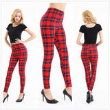 Plaid Printed Fashionable Slimming Cropped
