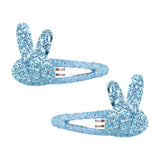 Pcs/lot New Girls Cute Rabbit Flower Hair Clips Sweet BB Glitter Hairpins Barrettes Headwear Fashion Hair Accessories For