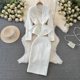 Suit Female Korean Version Socialite Temperament OL Professional Suit Jacket Two-Piece Set Of High Waist Hip Half
