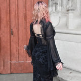 Dark 2023 Spring And Summer New Style Lace Lace Jacquard Suspender Slim Dress