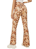 Charming Summer Floral Sexy Bell-bottom