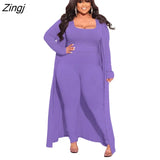 Piece Set Women Sets Long Sleeve Cardigans Coat+Crop Top+ Long Pants Sets Fall Clothes 2023 Outfits