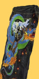 Style Fashion Brand KARAKURI Floating World Painted The Same Style Printed Men's Jeans Loose Straight Tube Wide-Legged
