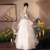 Engagement Cheongsam 2025 New New Chinese-Style Young Wedding To Toast Dress