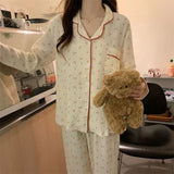 Sets Women Geometric Design Temper Baggy Short Sleeve Cozy Summer Casual Homewear Chic New Simple Fashion Classic