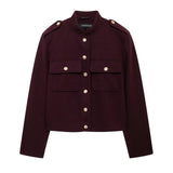 Soft Clip Pocket Short Jacket Jacket In