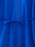 New Laminated Decorative Shirt Dress