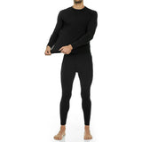 Clothes Long Johns Warm Men's Underwear Suit Spring And Autumn Solid Color Tight Bottomed