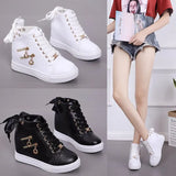 Shoes Fall Korean Version Of Korean High School Girls' Shoes Fashionable Girls' Heightened Students' Sports And Leisure Women's Board