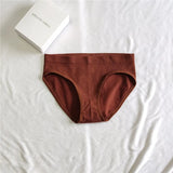 Cotton Women Panties Solid Seamless Underwear Underpants Comfort Soft Intimate Lingerie Briefs Ladies Sexy