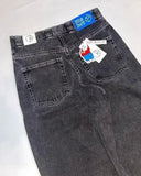 Boy Jeans Y2K Hip-Hop Cartoon Embroidery Retro Blue Loose Gothic Wide-Legged