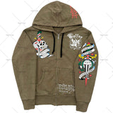 Zingj Popular Hip Hop Zipper Hoodies Men Y2K New Harajuku Vintage Sweatshirts Punk Rock Plus Size Loose Anime Hoodie Cardigan 211-1-Outfit