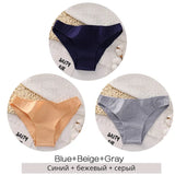 Cotton Underwear Women M-2XL Comfortable Panties Ladies Plus Size Underpants Solid Color Briefs Female