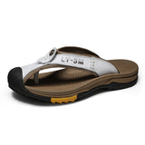 Zingj Baotou Flip-Flops Flip-Flops Sandals Male Breathable Light Dad Slippers Daily Household Casual Shoes Korean