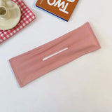 Women Elegant Solid Print Bun Maruko DIY Hairstyle Making Hold Long Tools Bow Headband Hairbands Fashion Hair
