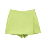 And Winter New Multicolor Asymmetrical Fashion Style Women's Trendy Skirt
