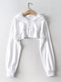 Hat Hoodies Women Basic Design Young Korean Fashion Mujer All-match Teens Simple Cool Loose Y2k Cozy Street Wear